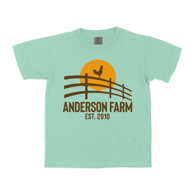 POULTRY FARM CUSTOM YOUTH SHIRT P5