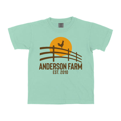 POULTRY FARM CUSTOM YOUTH SHIRT P5