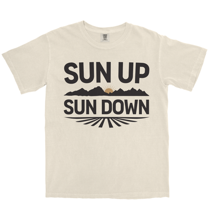SUN UP SUN DOWN SHIRT