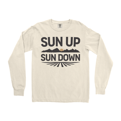SUN UP SUN DOWN LONG SLEEVE SHIRT