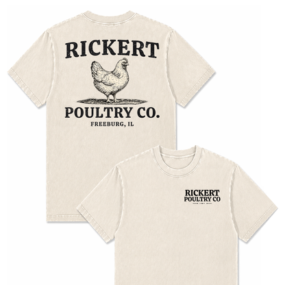 POULTRY FARM CUSTOM SHIRT BACK PRINT P18