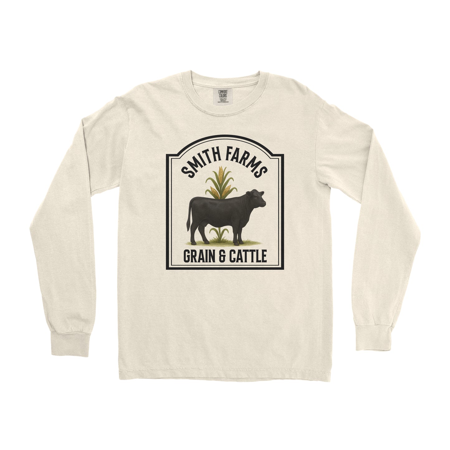 CATTLE FARM CUSTOM LONG SLEEVE SHIRT C16