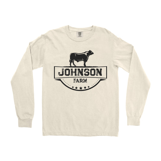 CATTLE FARM CUSTOM LONG SLEEVE SHIRT C9