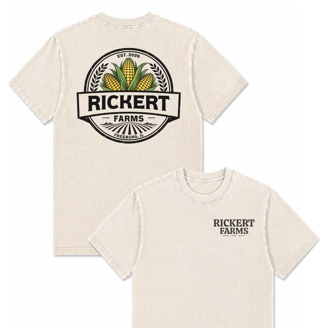 CORN FARM CUSTOM SHIRT BACK PRINT O17