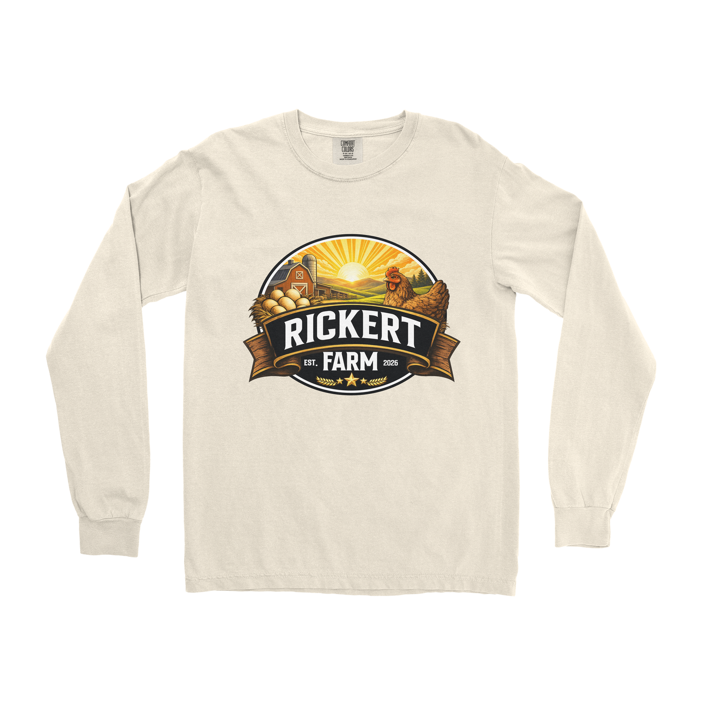 EGG FARM CUSTOM LONG SLEEVE SHIRT K9