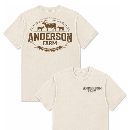 CATTLE FARM CUSTOM SHIRT BACK PRINT C18