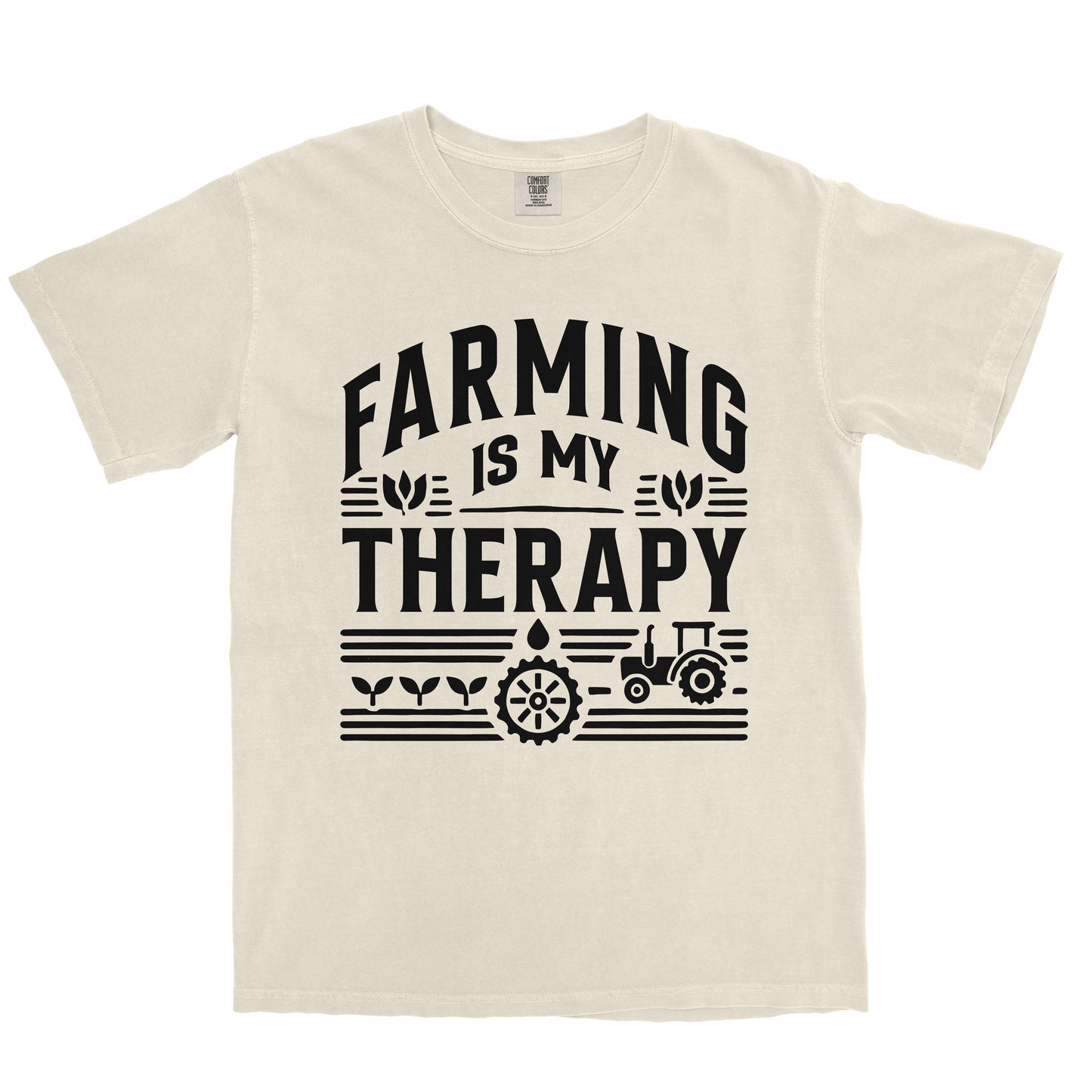 FARMING IS MY THERAPY SHIRT