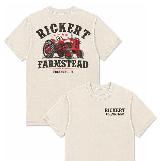 CUSTOM FARM TRACTOR SHIRT BACK PRINT F5