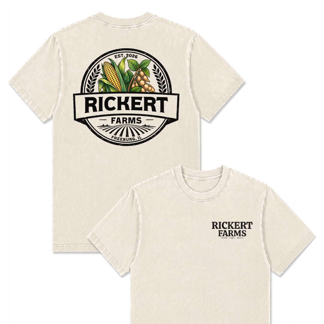 CORN SOYBEAN FARM CUSTOM SHIRT BACK PRINT Y2