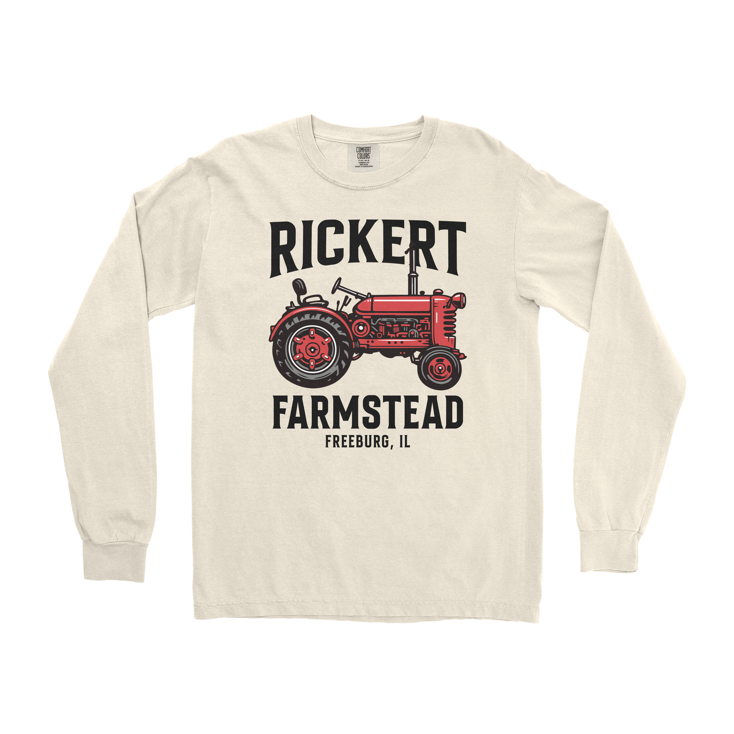 CUSTOM FARM TRACTOR LONG SLEEVE SHIRT F7