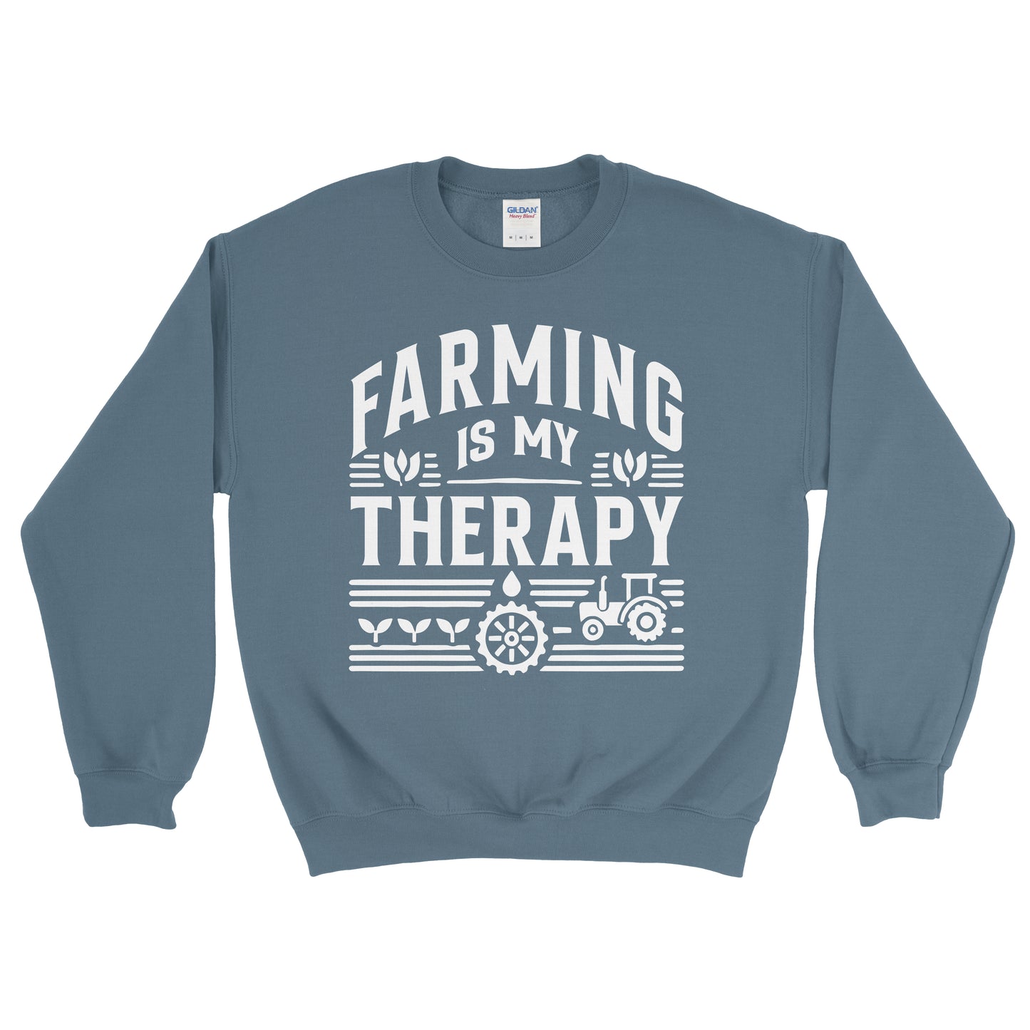 FARMING IS MY THERAPY SWEATSHIRT