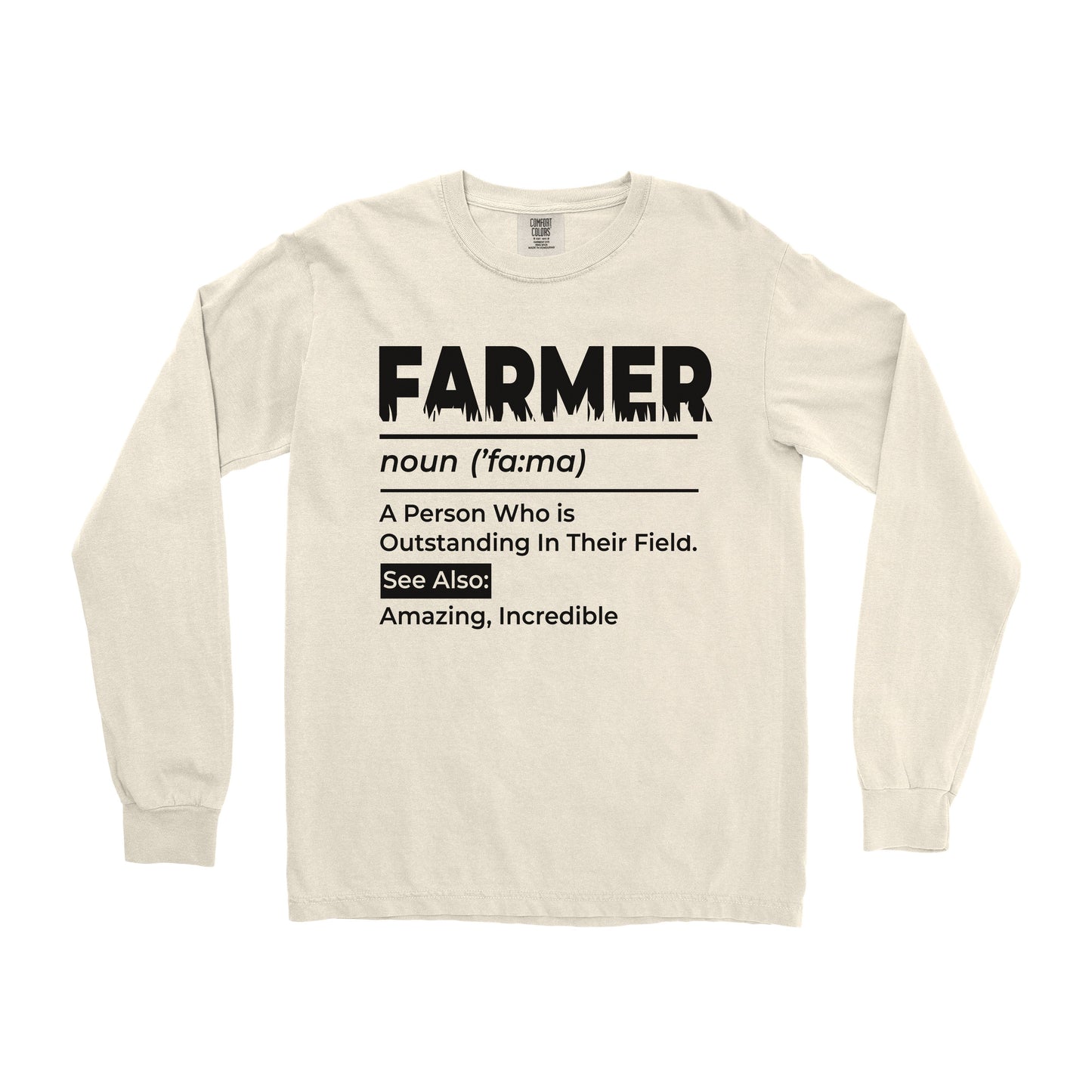 FARMER DEFINITION LONG SLEEVE SHIRT