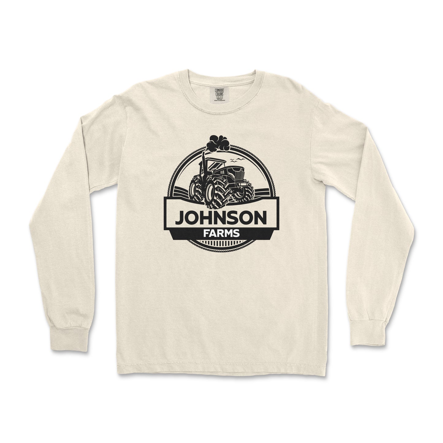 CUSTOM FARM TRACTOR LONG SLEEVE SHIRT F2