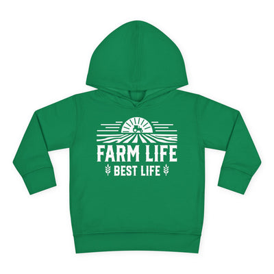 FARM LIFE BEST LIFE TODDLER HOODIE