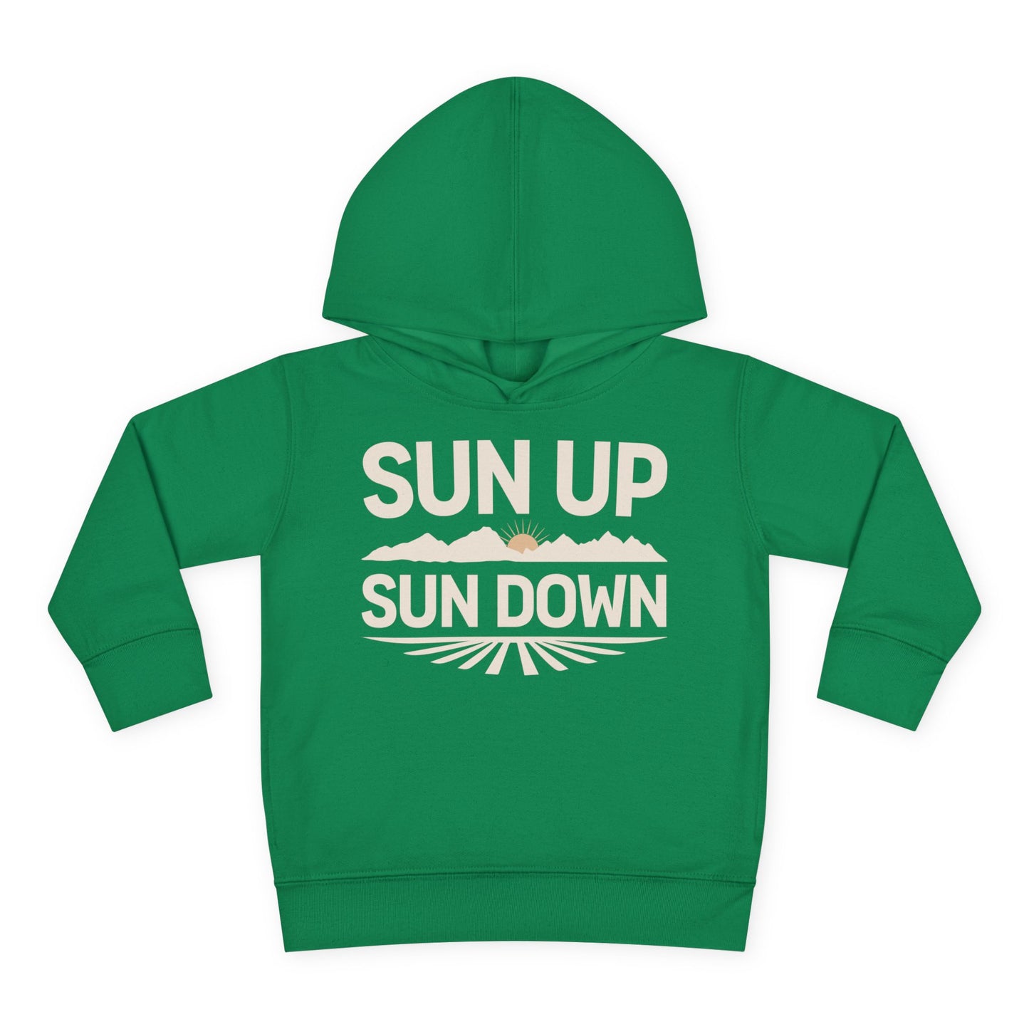 SUN UP SUN DOWN TODDLER HOODIE