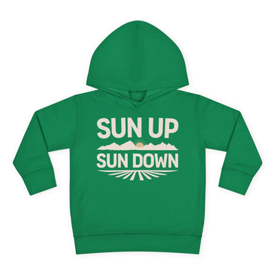 SUN UP SUN DOWN TODDLER HOODIE