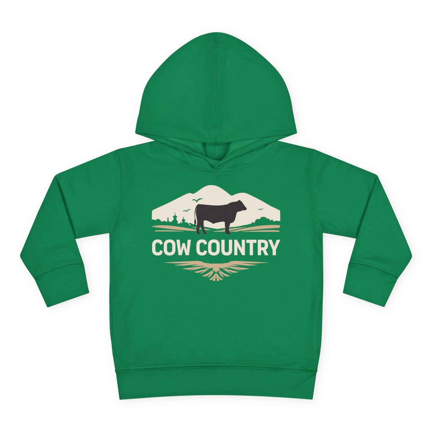 COW COUNTRY TODDLER HOODIE