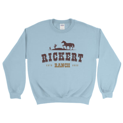 HORSE RANCH CUSTOM SWEATSHIRT H5