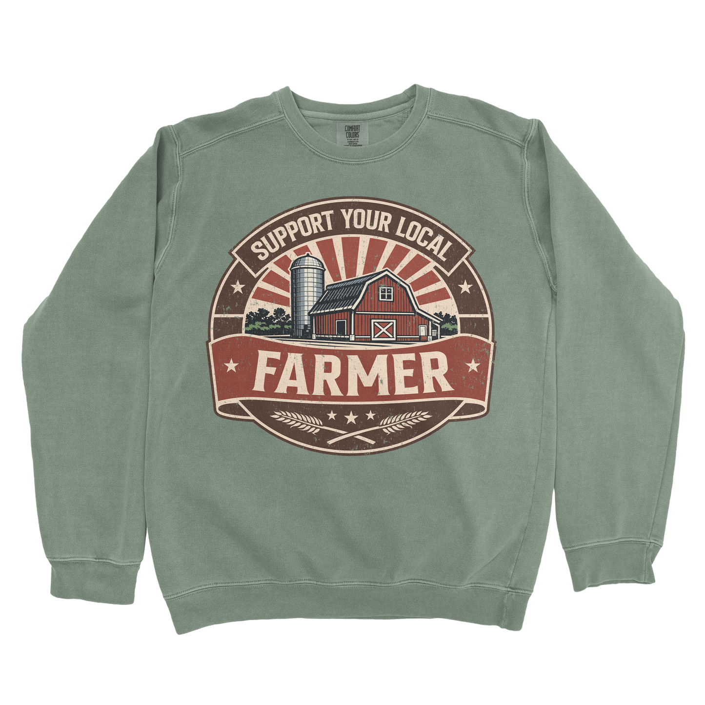SUPPORT YOUR LOCAL FARMERS PREMIUM SWEATSHIRT