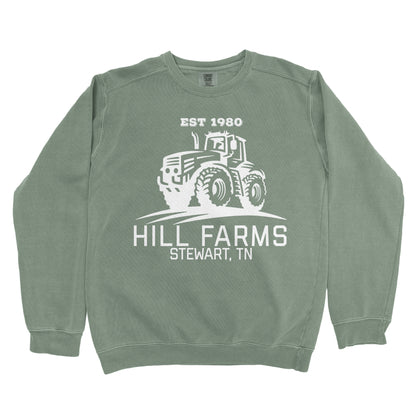 CUSTOM FARM TRACTOR PREMIUM SWEATSHIRT F1