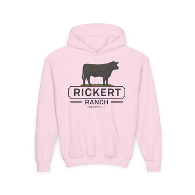 ANGUS CATTLE FARM CUSTOM YOUTH HOODIE A4