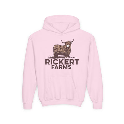 HIGHLAND CATTLE FARM CUSTOM YOUTH HOODIE L1