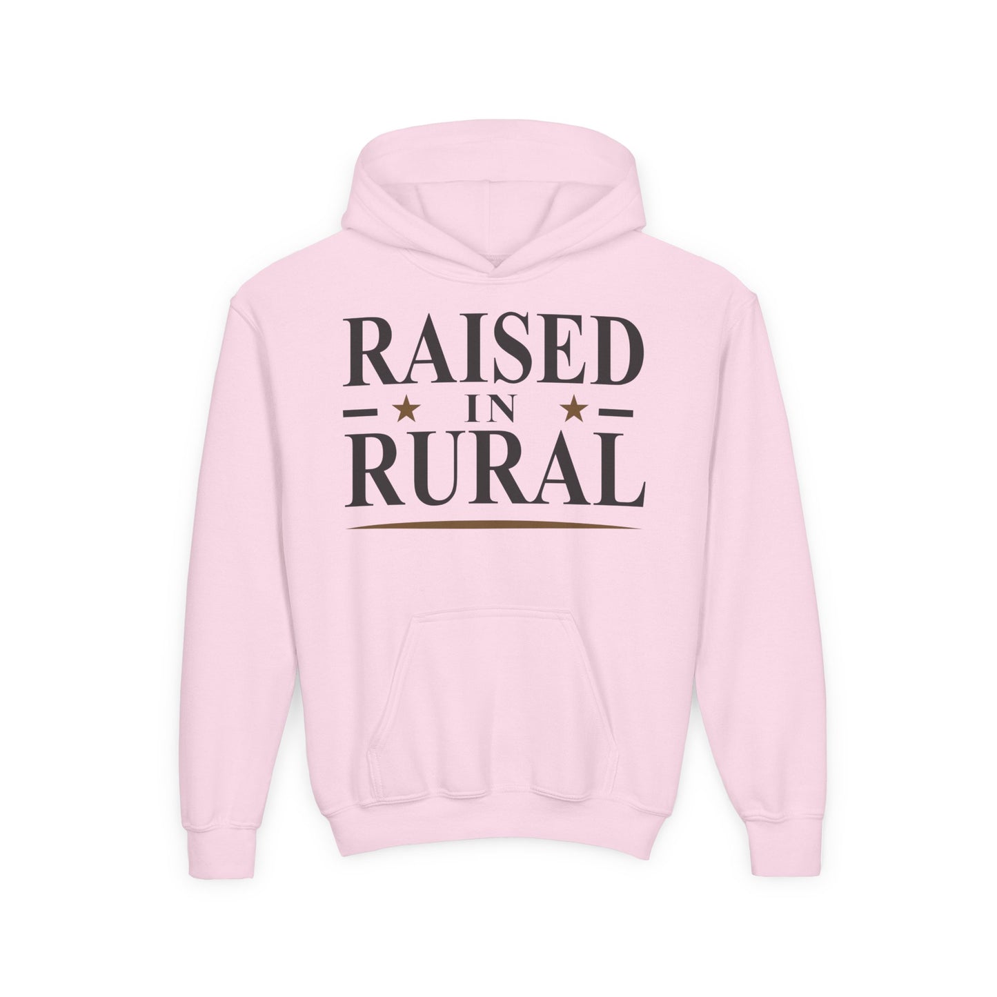 RAISED IN RURAL YOUTH HOODIE