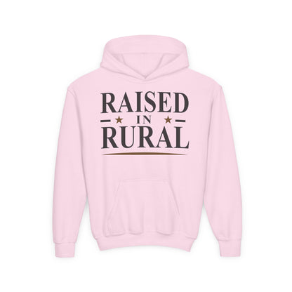 RAISED IN RURAL YOUTH HOODIE