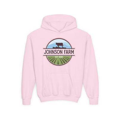 CATTLE FARM CUSTOM YOUTH HOODIE C4