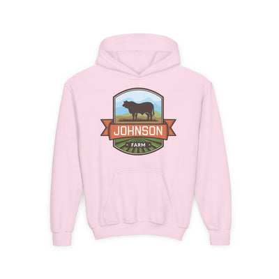 CATTLE FARM CUSTOM YOUTH HOODIE C1