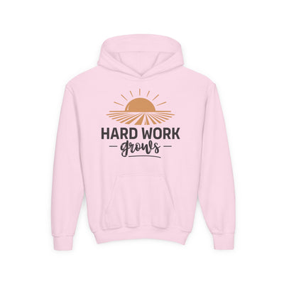 HARD WORK GROWS YOUTH HOODIE