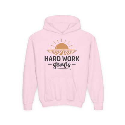 HARD WORK GROWS YOUTH HOODIE