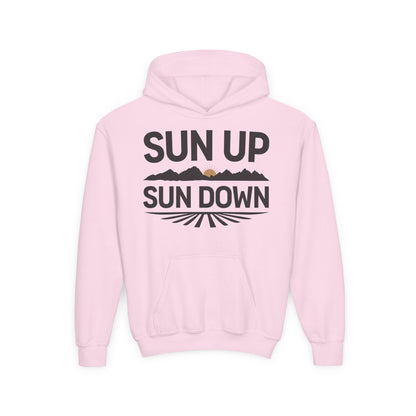 SUN UP SUN DOWN YOUTH HOODIE