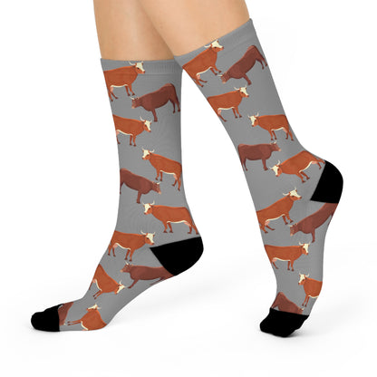 DAIRY COW FARM SOCKS SD1