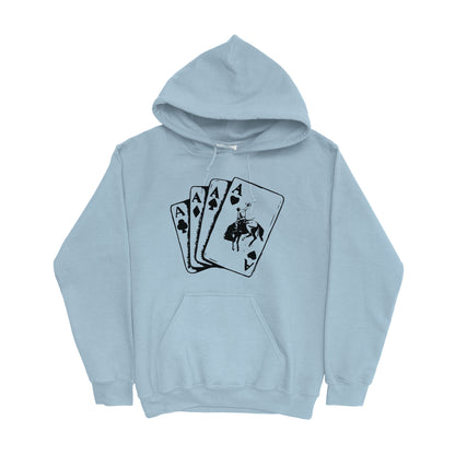 COWBOY ACE OF SPADES HOODIE