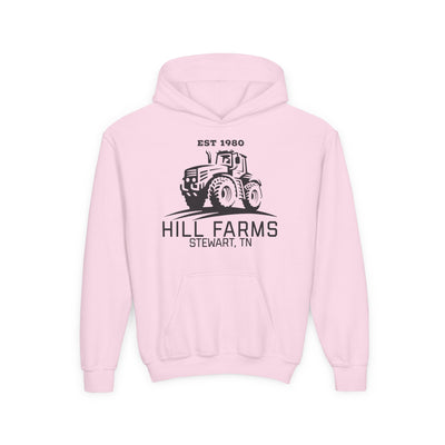 CUSTOM FARM TRACTOR YOUTH HOODIE F1