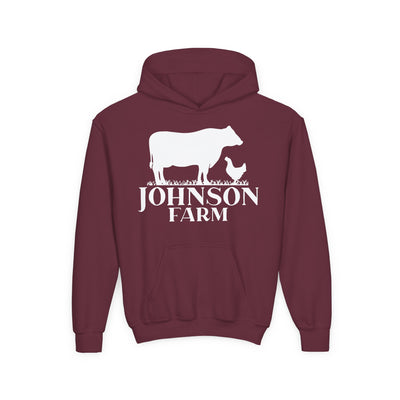LIVESTOCK FARM CUSTOM YOUTH HOODIE V4