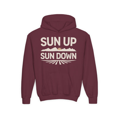 SUN UP SUN DOWN YOUTH HOODIE