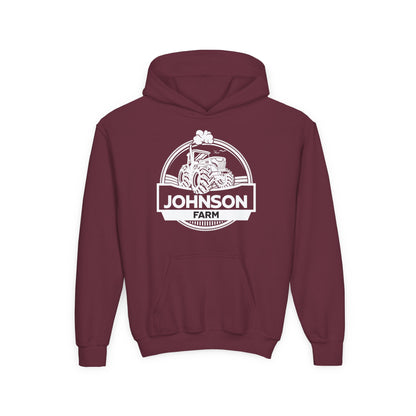 CUSTOM FARM TRACTOR YOUTH HOODIE F2
