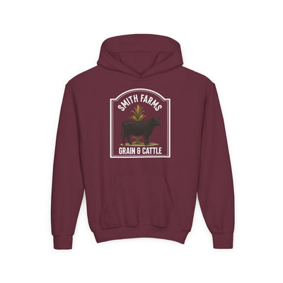 CATTLE FARM CUSTOM YOUTH HOODIE C16