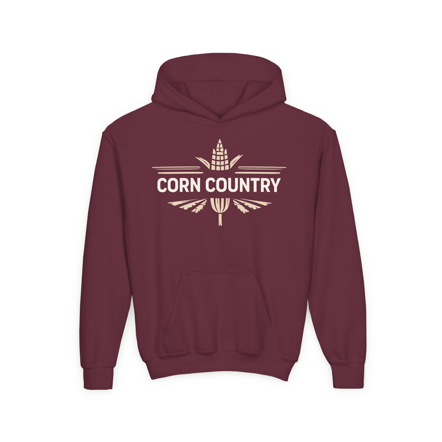 CORN COUNTRY YOUTH HOODIE