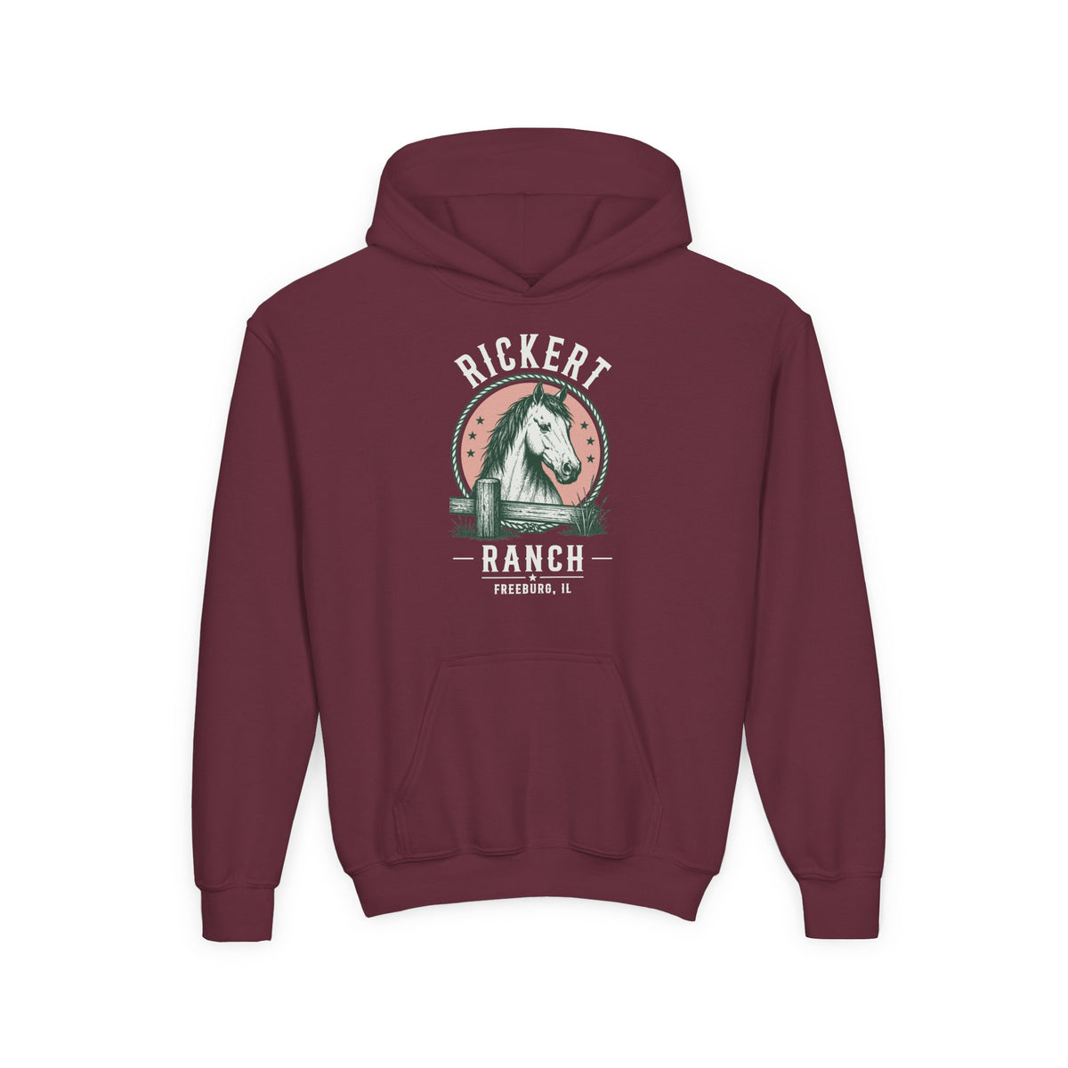 HORSE RANCH CUSTOM YOUTH HOODIE H14