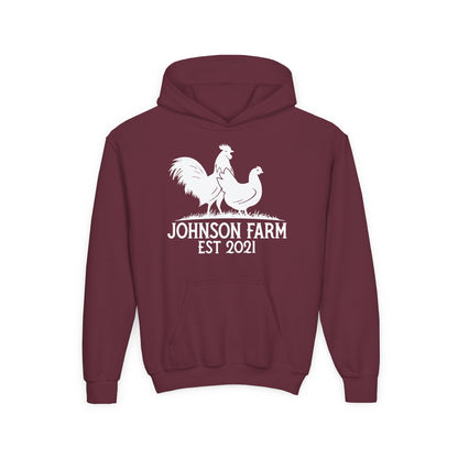 POULTRY FARM CUSTOM YOUTH HOODIE P6