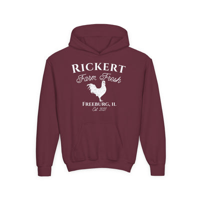 CHICKEN FARM CUSTOM YOUTH HOODIE P1
