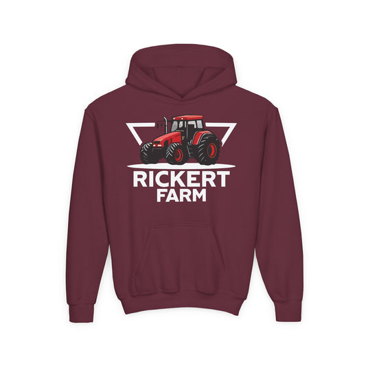 CUSTOM FARM TRACTOR YOUTH HOODIE F3