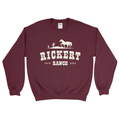 HORSE RANCH CUSTOM SWEATSHIRT H5