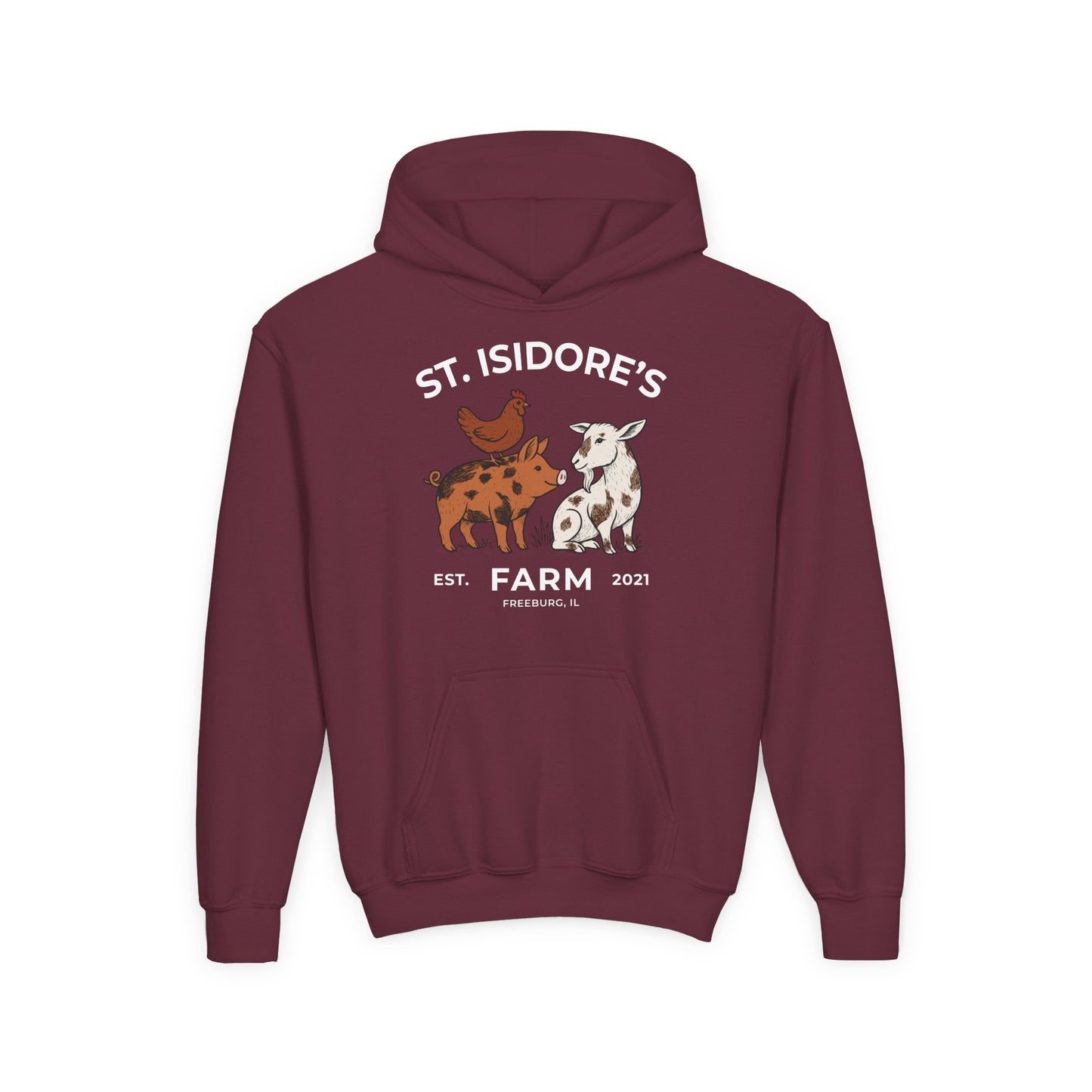 LIVESTOCK FARM CUSTOM YOUTH HOODIE V6