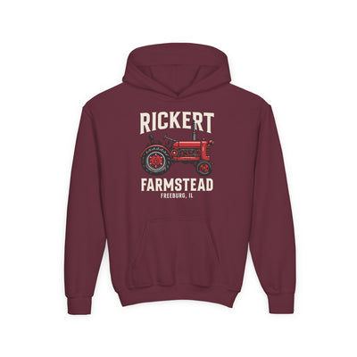 CUSTOM FARM TRACTOR YOUTH HOODIE F7