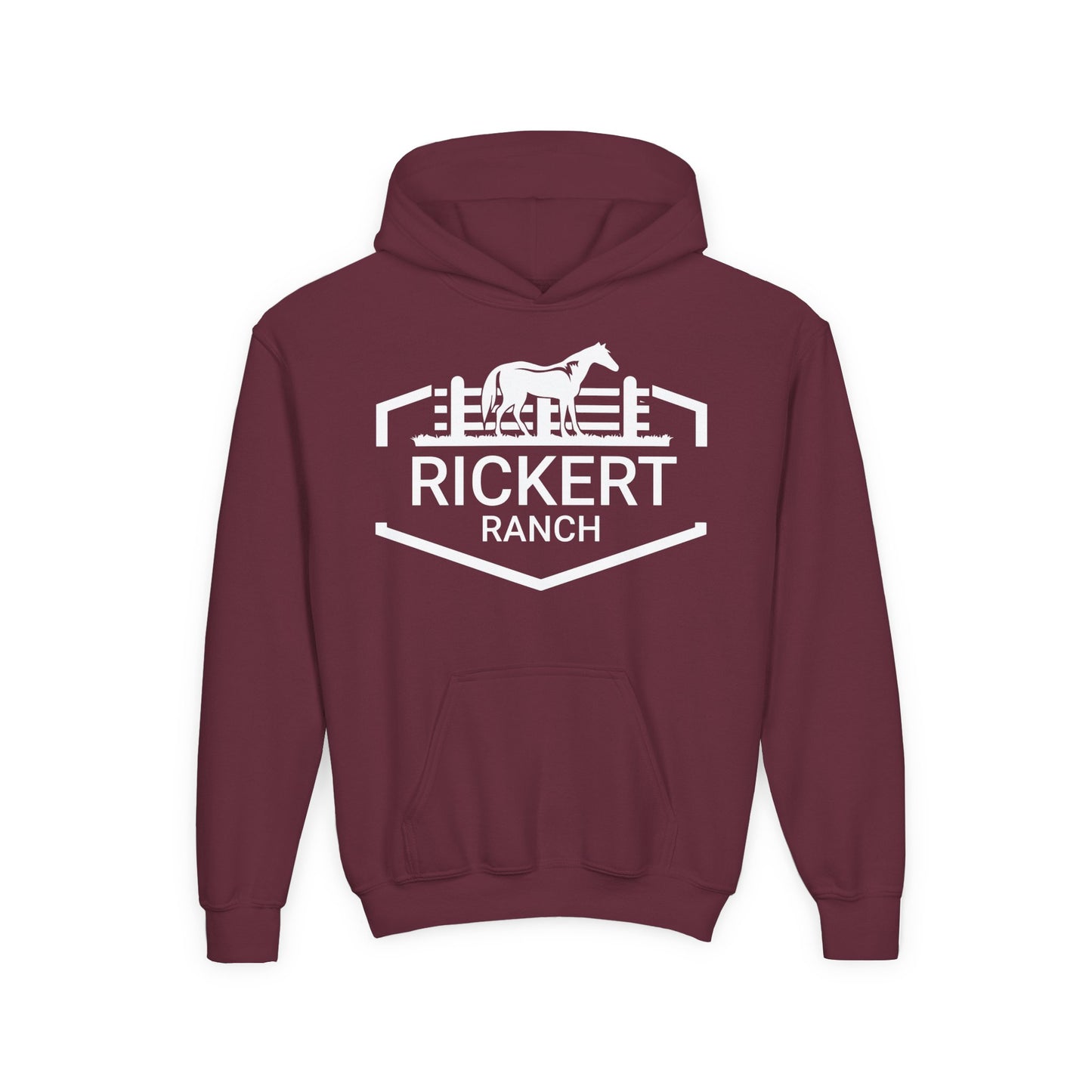 HORSE RANCH CUSTOM YOUTH HOODIE H1