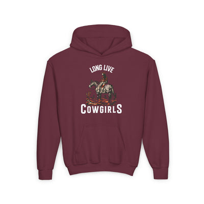 LONG LIVE COWGIRLS YOUTH HOODIE